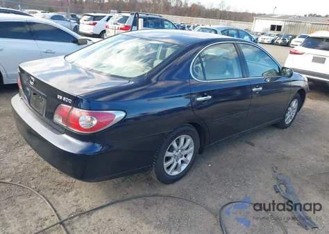 2003 Lexus Es 300 из США, поврежденный, VIN JTHBF30G536005989